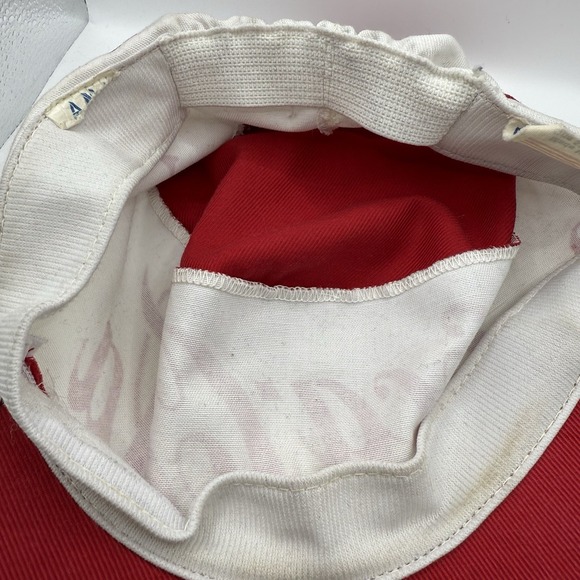 Vintage Coca Cola Soda Coke Painters Cap Hat 80s Pop Culture Hipster Red/White - Picture 6 of 9